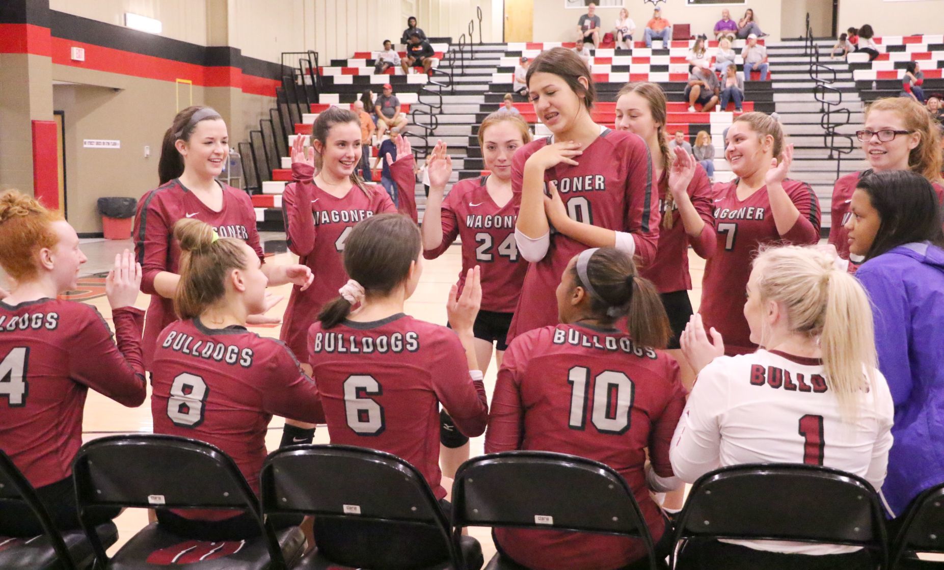 Wagoner Volleyball with Collinsville